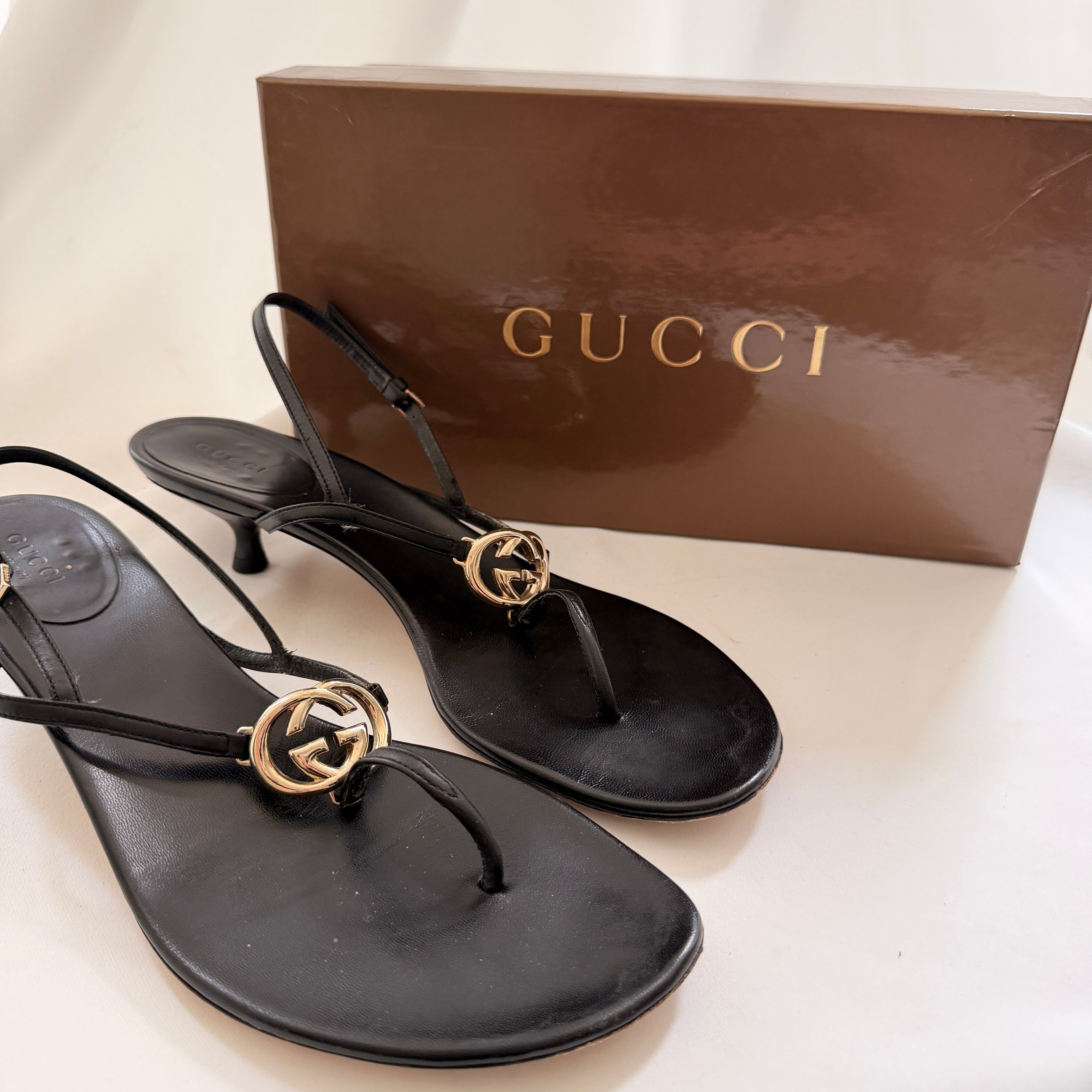 Vintage Gucci Flip Flop Sandals - US 9.5