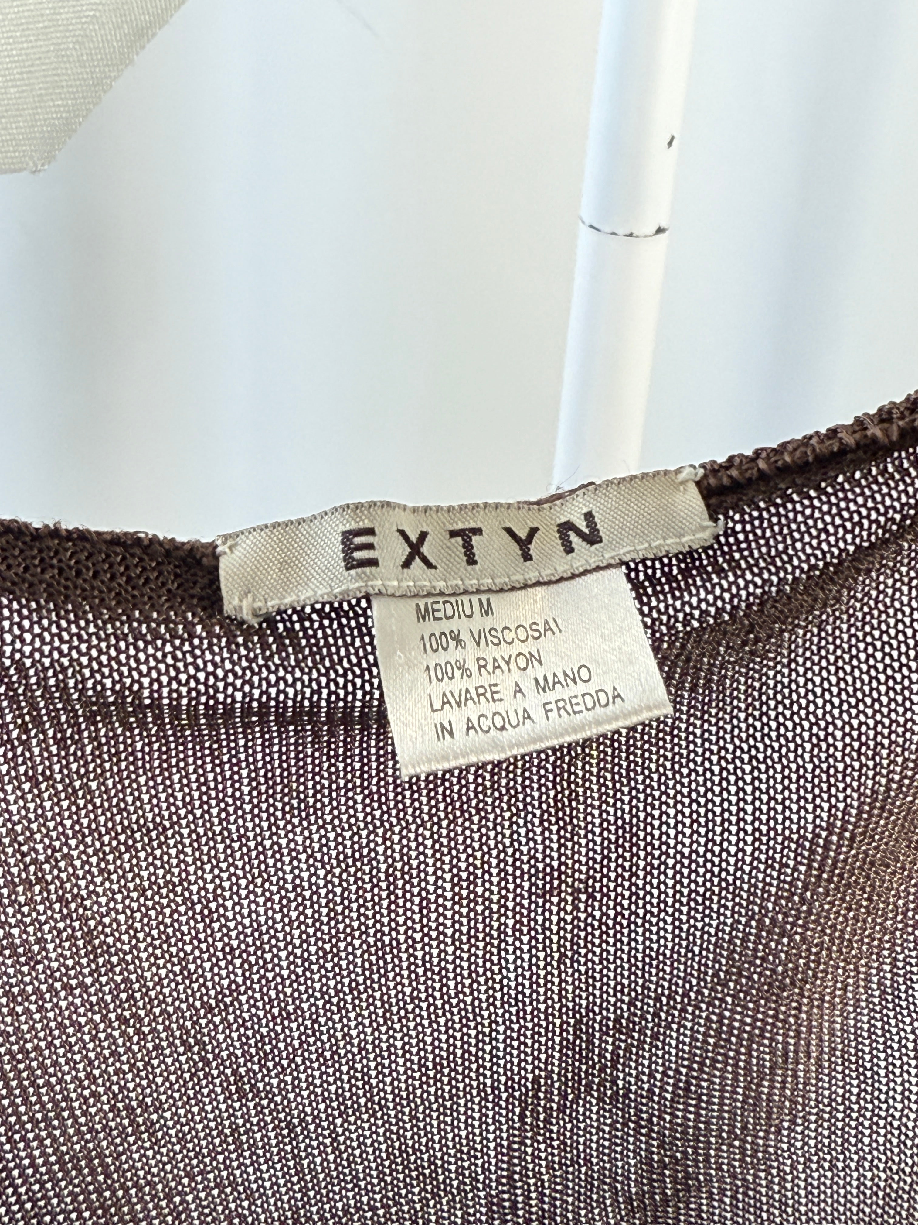 Extyn 2000s Brown Sequin Betty Boop Tank Top - S