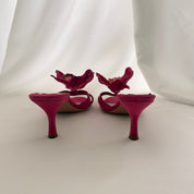 Prada Reworked Orchid Mules - 38