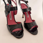 Manolo Blahnik Confessaope Gladiator Heels - EU 37.5 / US 7