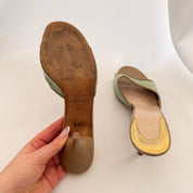 Fendi Monogram Mules - EU 39