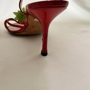 Jimmy Choo Reworked Strawberry Heels - EU 39.5