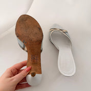 Burberry Plaid Mules