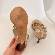 Embellished Jimmy Choo Sandals - EU 38.5