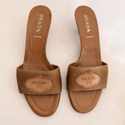 Prada Logo Sandals - EU 37