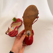 Jimmy Choo Reworked Strawberry Heels - EU 39.5