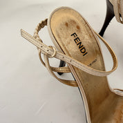 Vintage Fendi Braided Sandals - EU 39
