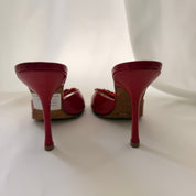 Jimmy Choo Reworked Chilli Embellished Mules - 39.5
