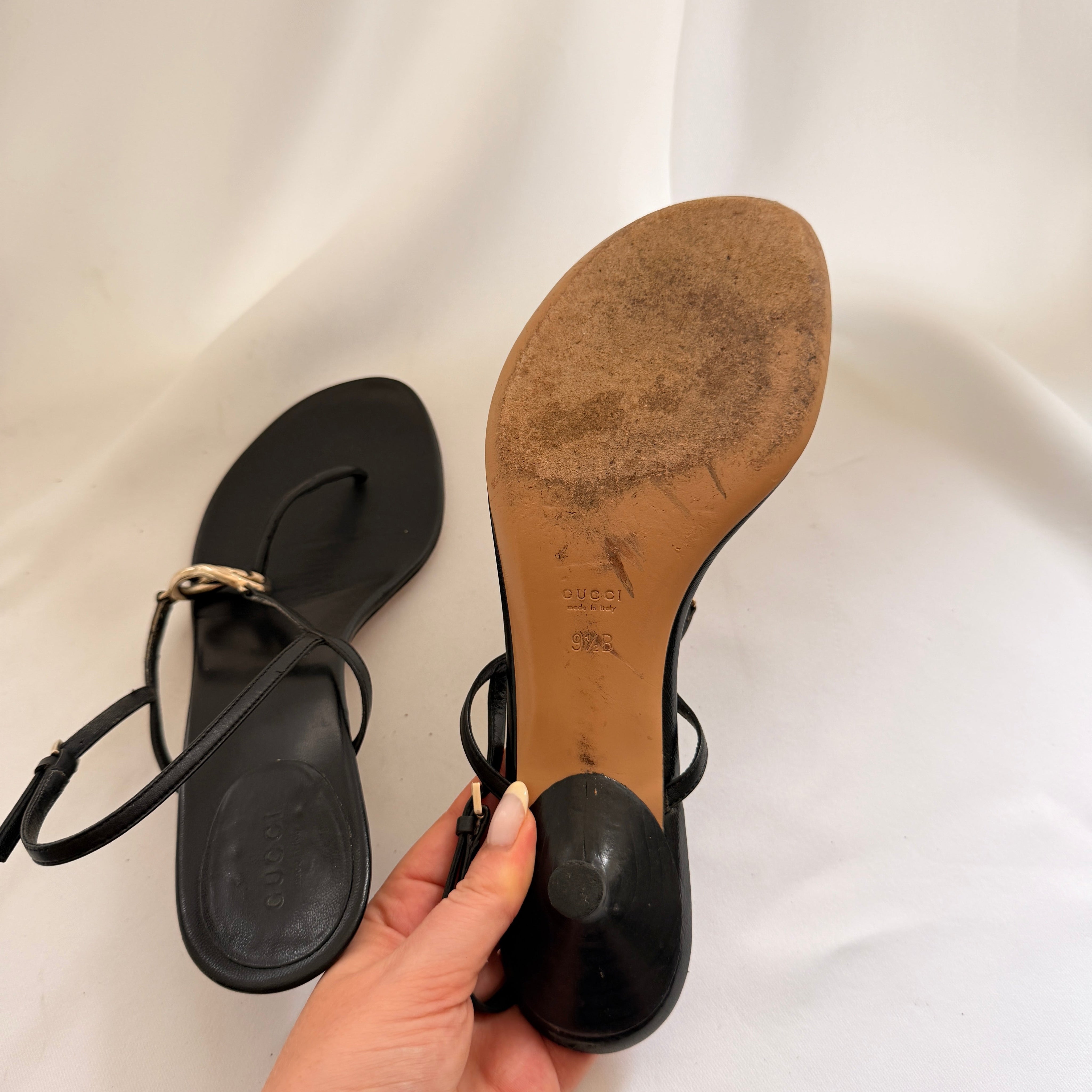 Vintage Gucci Flip Flop Sandals - US 9.5