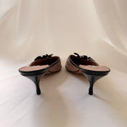 Prada Mules with Floral Detail - EU 39