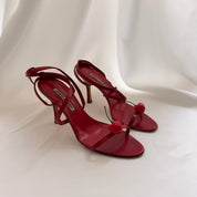 Manolo Blahnik Reworked Cherry Heels - EU 40