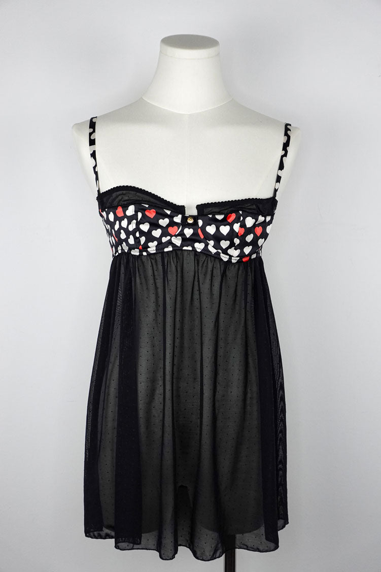 Dolce & Gabbana 2000s Heart Print Camisole – S