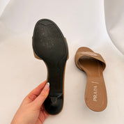 Prada Logo Sandals - EU 37