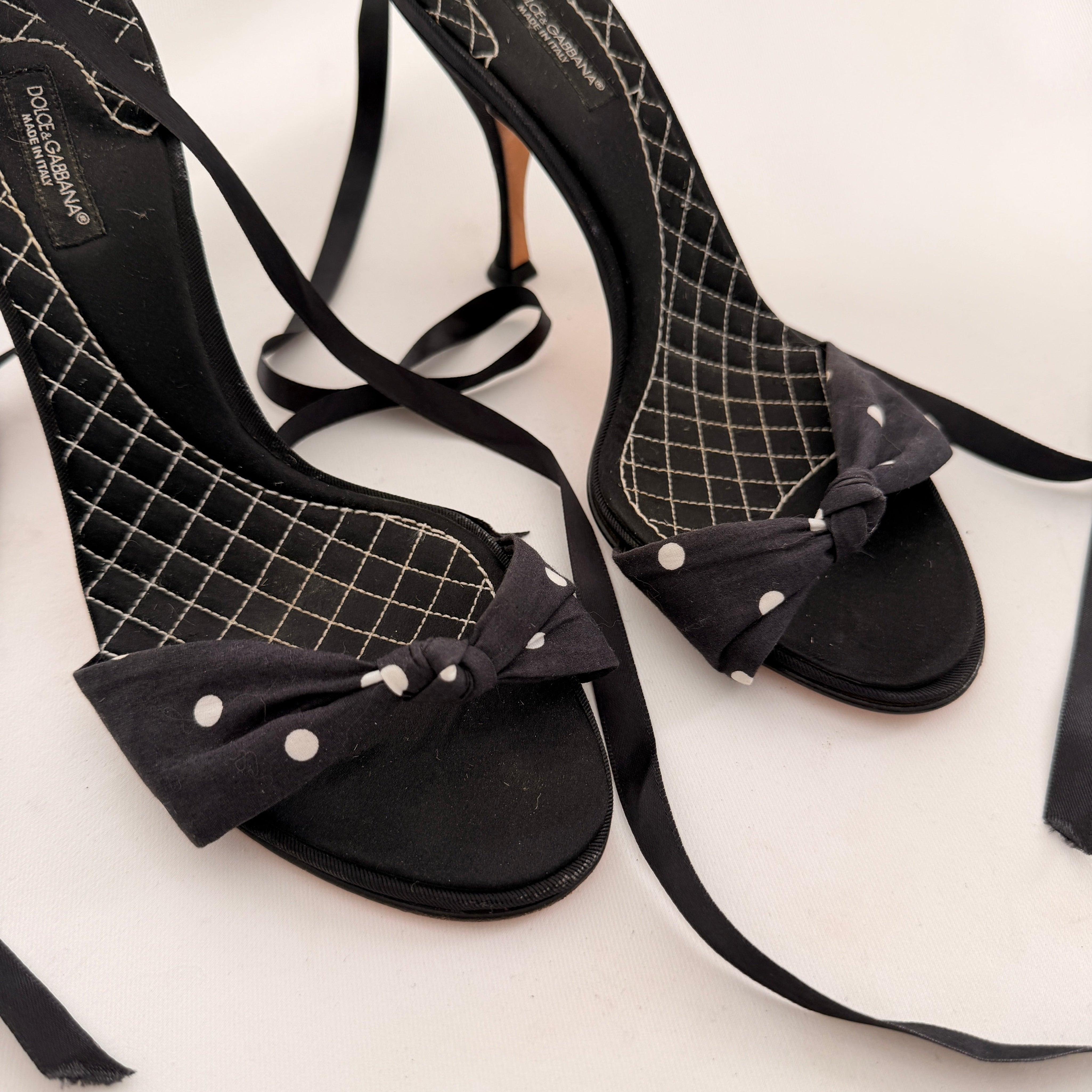 Dolce & Gabbana Polka Dot Heels