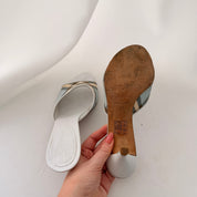 Burberry Plaid Mules