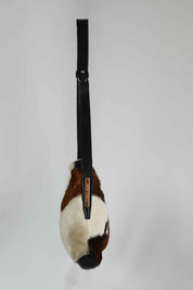 Roberto Cavalli Pony Hair Cowhide Shoulder Bag
