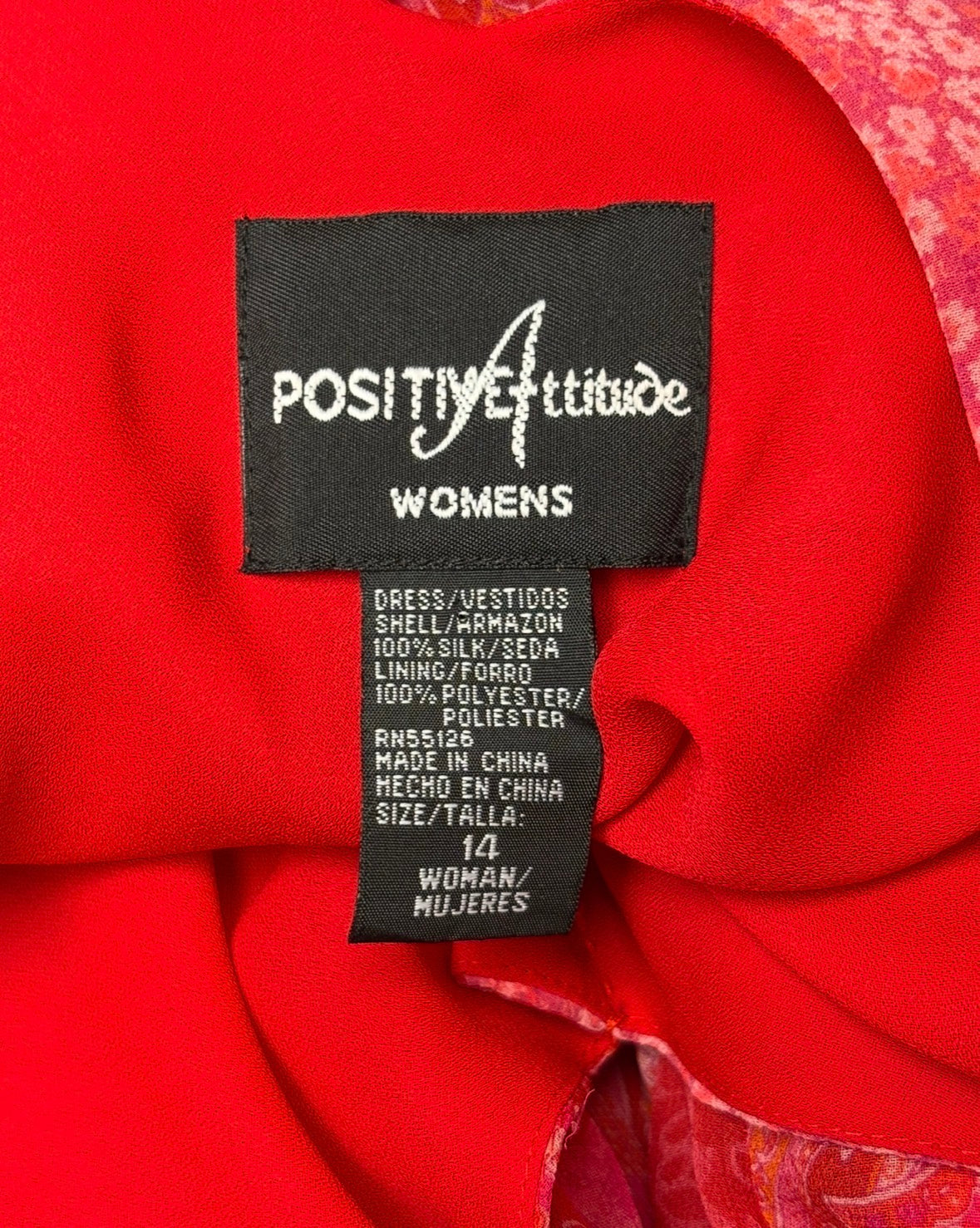 2000s Coral Paisley Silk Maxi Slip Dress - M/L