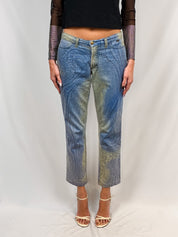Just Cavalli SS2002 Croc Jeans - W31