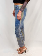 Just Cavalli SS2002 Croc Jeans - W31