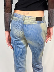 Just Cavalli SS2002 Croc Jeans - W31