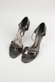 Giuseppe Zanotti 2000s Silver Cone Heels - EU 40.5