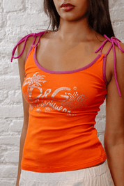 Dolce & Gabbana "D&G Beachwear" Orange Purple