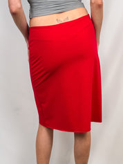 Moschino Jeans 2000s Red Fringe Skirt - M-XL