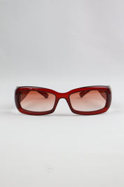 Gucci Red Buckle Sunglasses