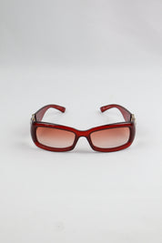 Gucci Red Buckle Sunglasses