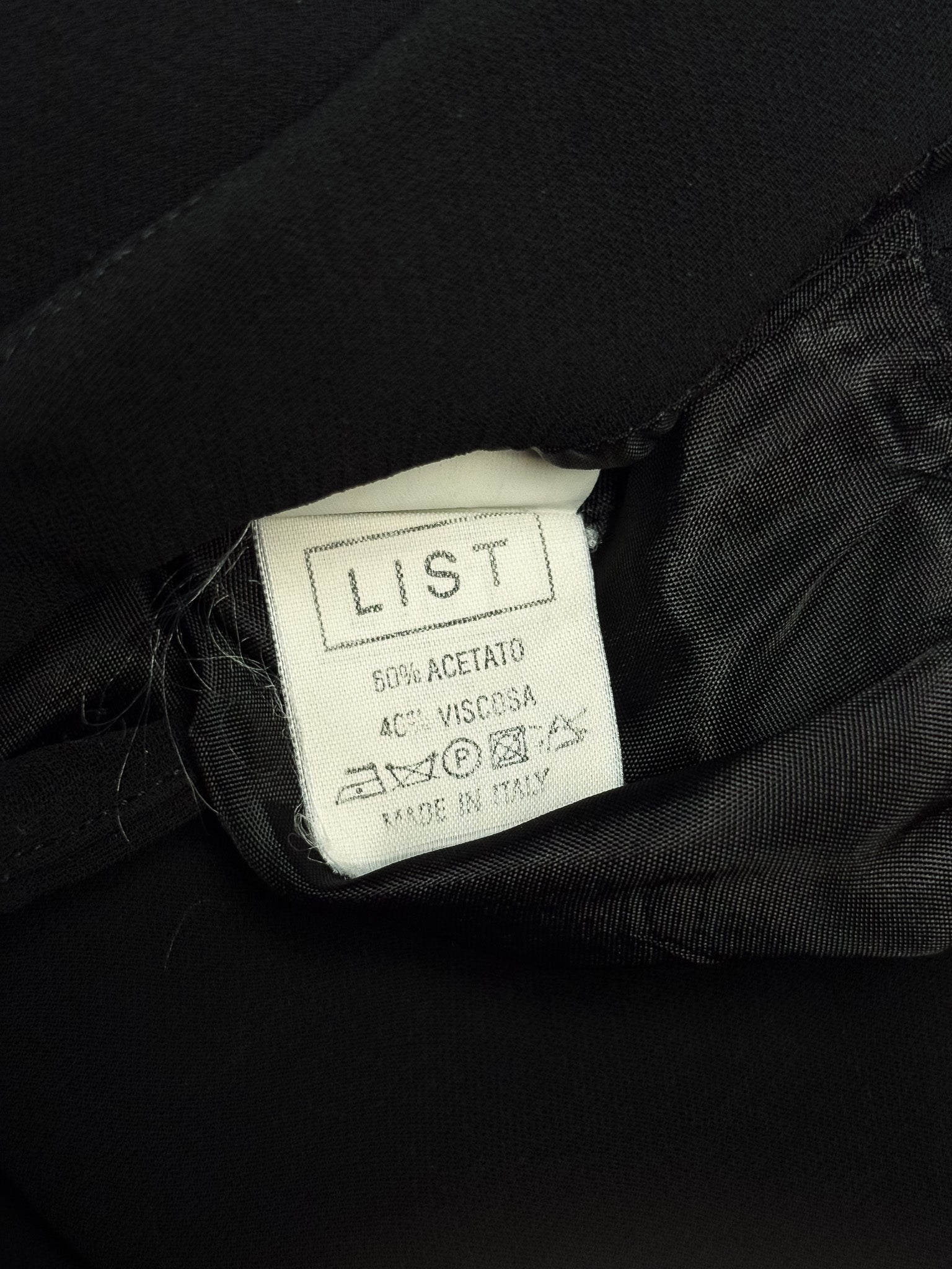 LIST Boutique 2000s Black Camisole & Handkerchief Skirt Set - M