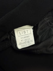 LIST Boutique 2000s Black Camisole & Handkerchief Skirt Set - M