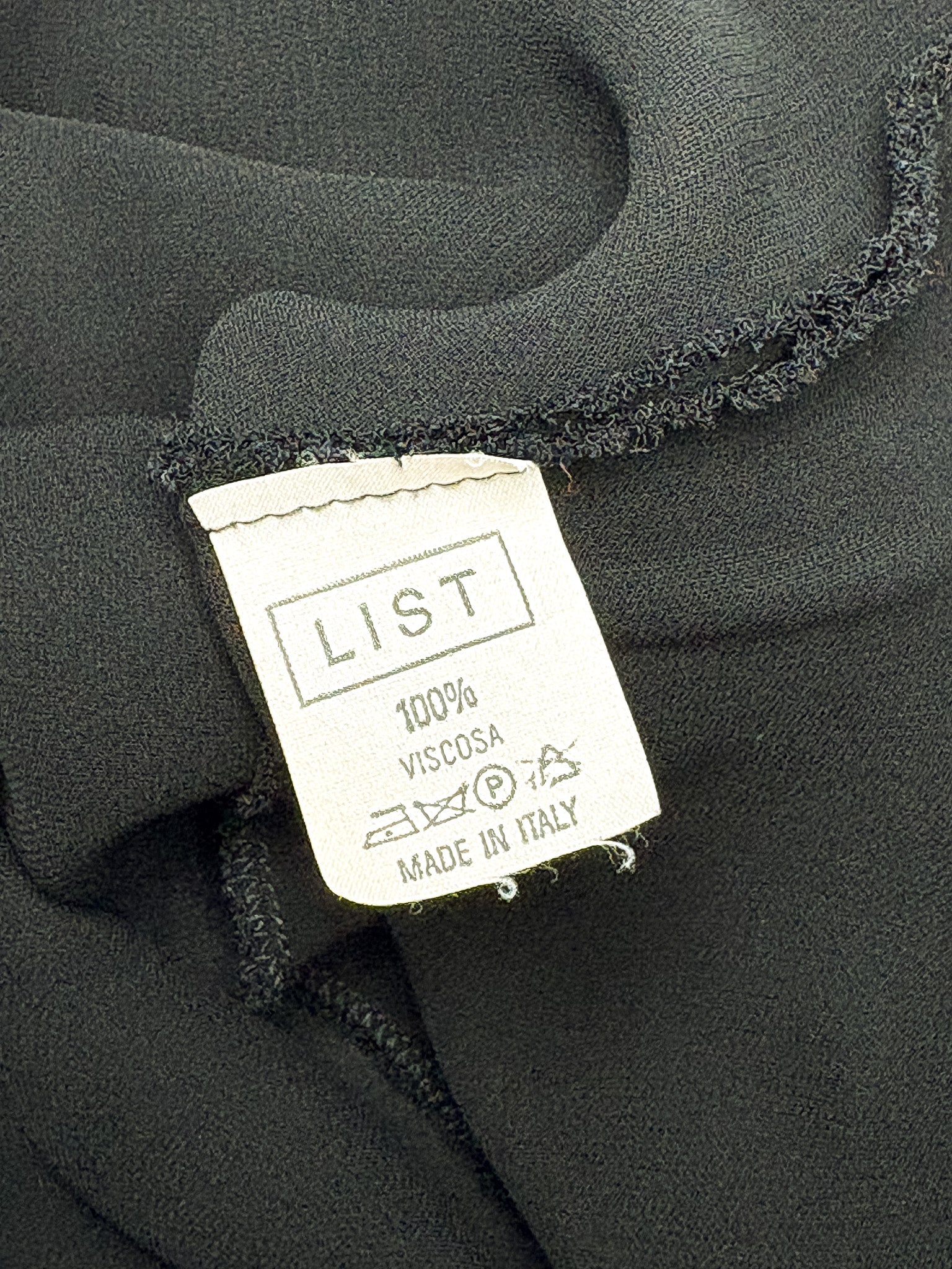 LIST Boutique 2000s Black Camisole & Handkerchief Skirt Set - M