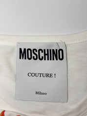 Moschino Couture Ice Cream Pin-Up Graphic Tee - M