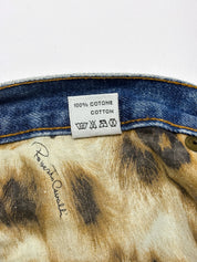 Roberto Cavalli 2000s Crystal Rhinestone Allover Jeans - W32