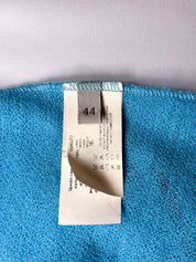 Missoni Sport 2000s Turquoise Contrast Stitch Wool Sleeveless Top - S/M
