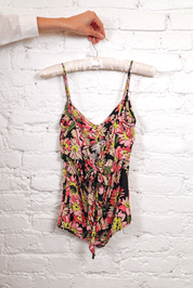 Blumarine Daisy Print Floral Top