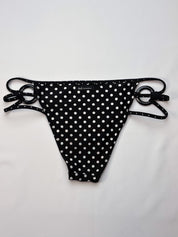 D&G Dolce & Gabbana 2000s Black and White Polka Dot Bikini Set - S