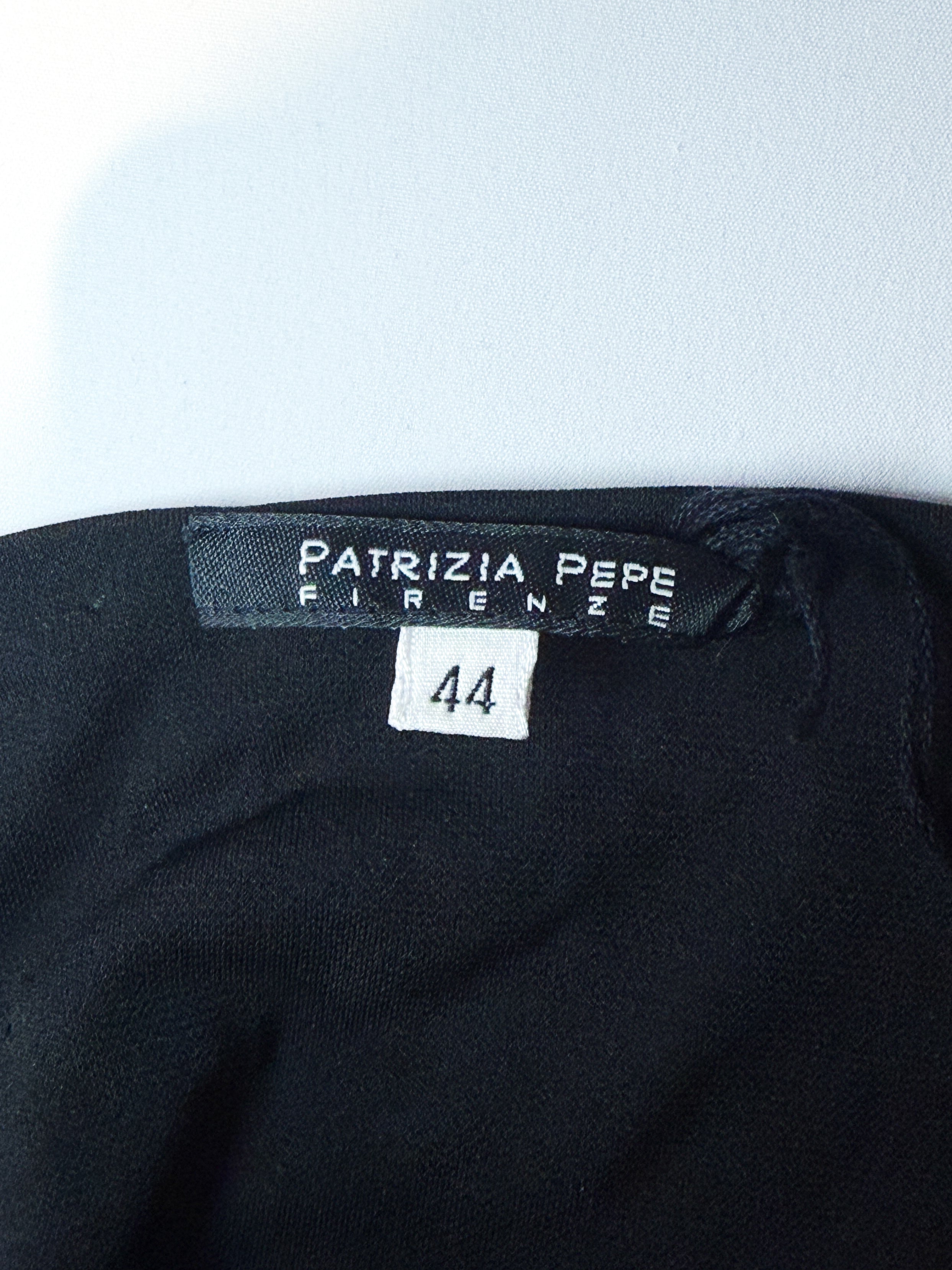 Patrizia Pepe Firenze 2000s Black Scattered Sequin Babydoll Cami - S