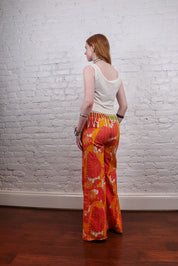 Custo Barcelona Late 90s Orange and Red Pants