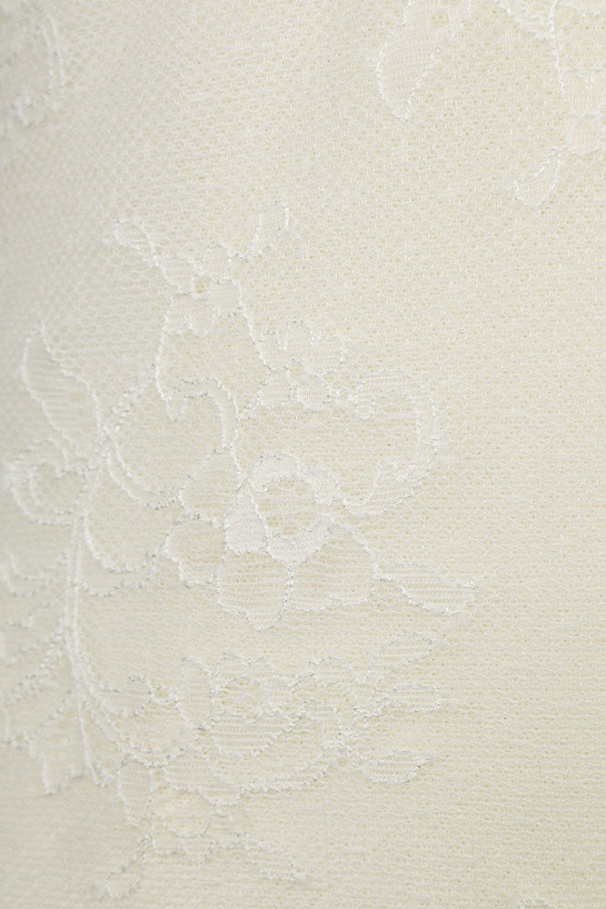 D&G 2000s White Floral Lace Cami Top