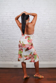 Roberto Cavalli Spring 2004 Orchid Halter Midi Dress