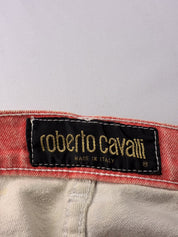 Roberto Cavalli 2000s Photo Collage Print Low-Rise Jeans - W29