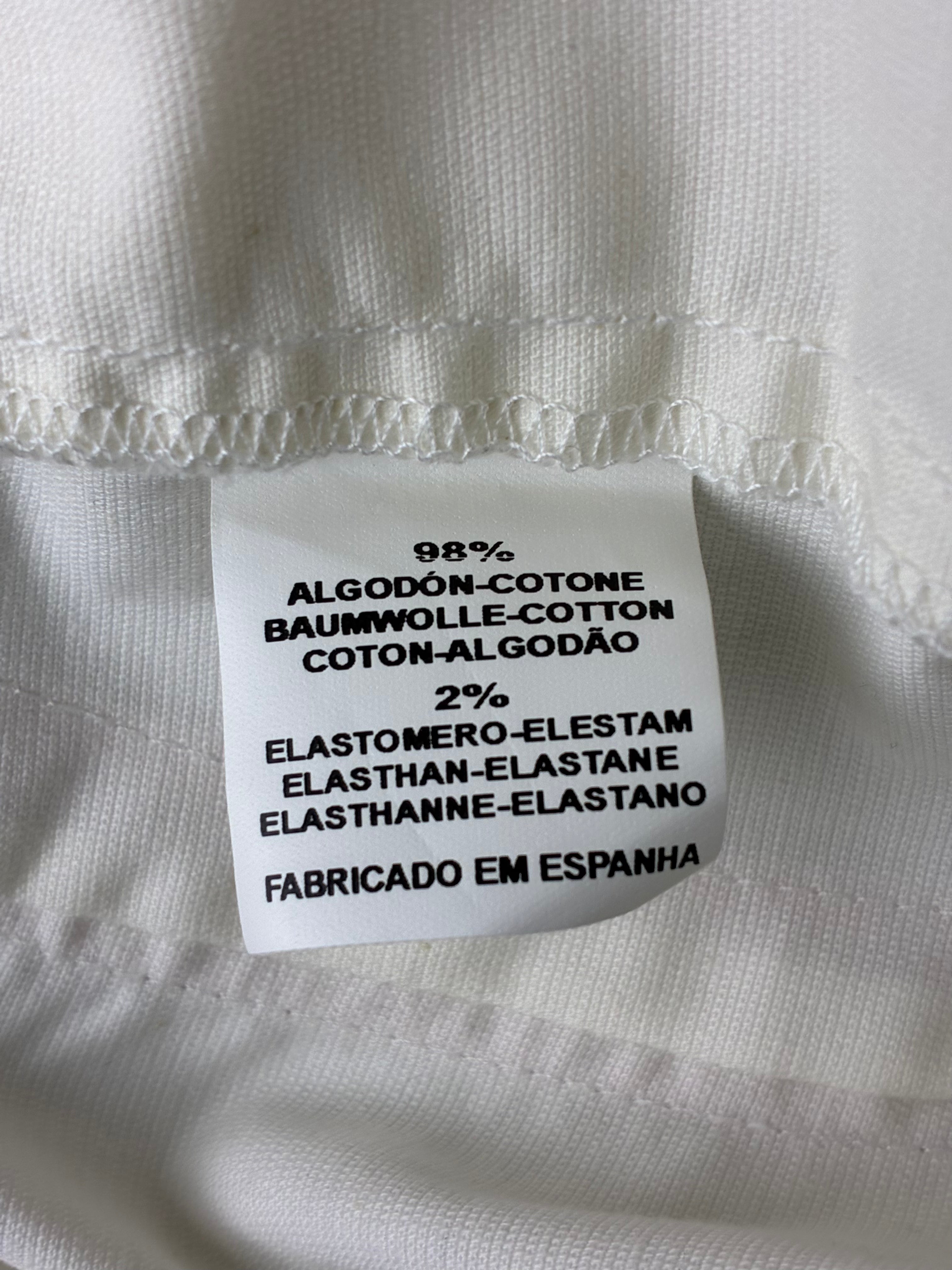 Custo Barcelona 2000s Cream Ruffle Pocket Low Rise Mini Skirt - S/M
