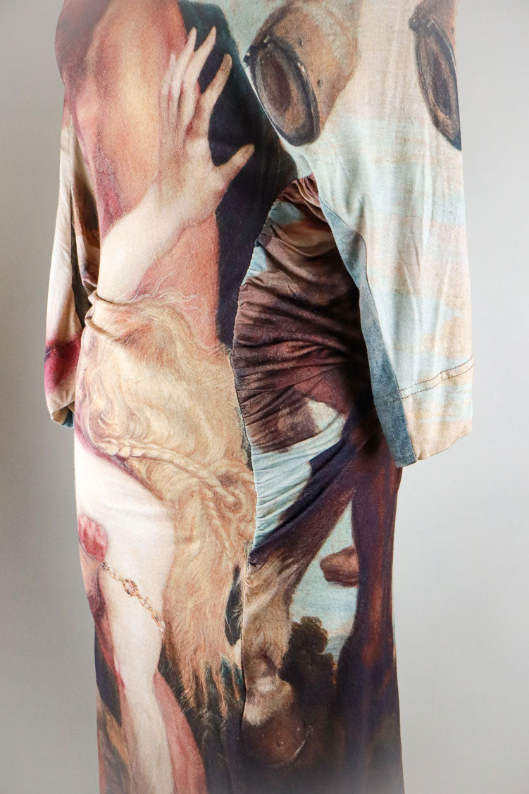 Vivienne Westwood 1993 Rubens Print Dress – M
