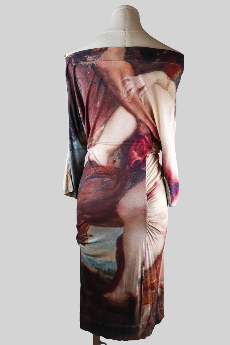 Vivienne Westwood 1993 Rubens Print Dress – M