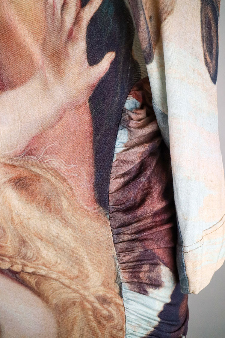 Vivienne Westwood 1993 Rubens Print Dress – M