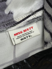 Miss Sixty 2000s Black & White Photo Print Mini Skirt - S