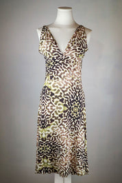 Just Cavalli 2005 Snake Print Backless Dress – M-XL