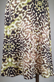 Just Cavalli 2005 Snake Print Backless Dress – M-XL
