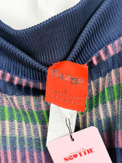 Bazar de Christian Lacroix Multicolor Stripe Knit Top & Skirt Set - S/M